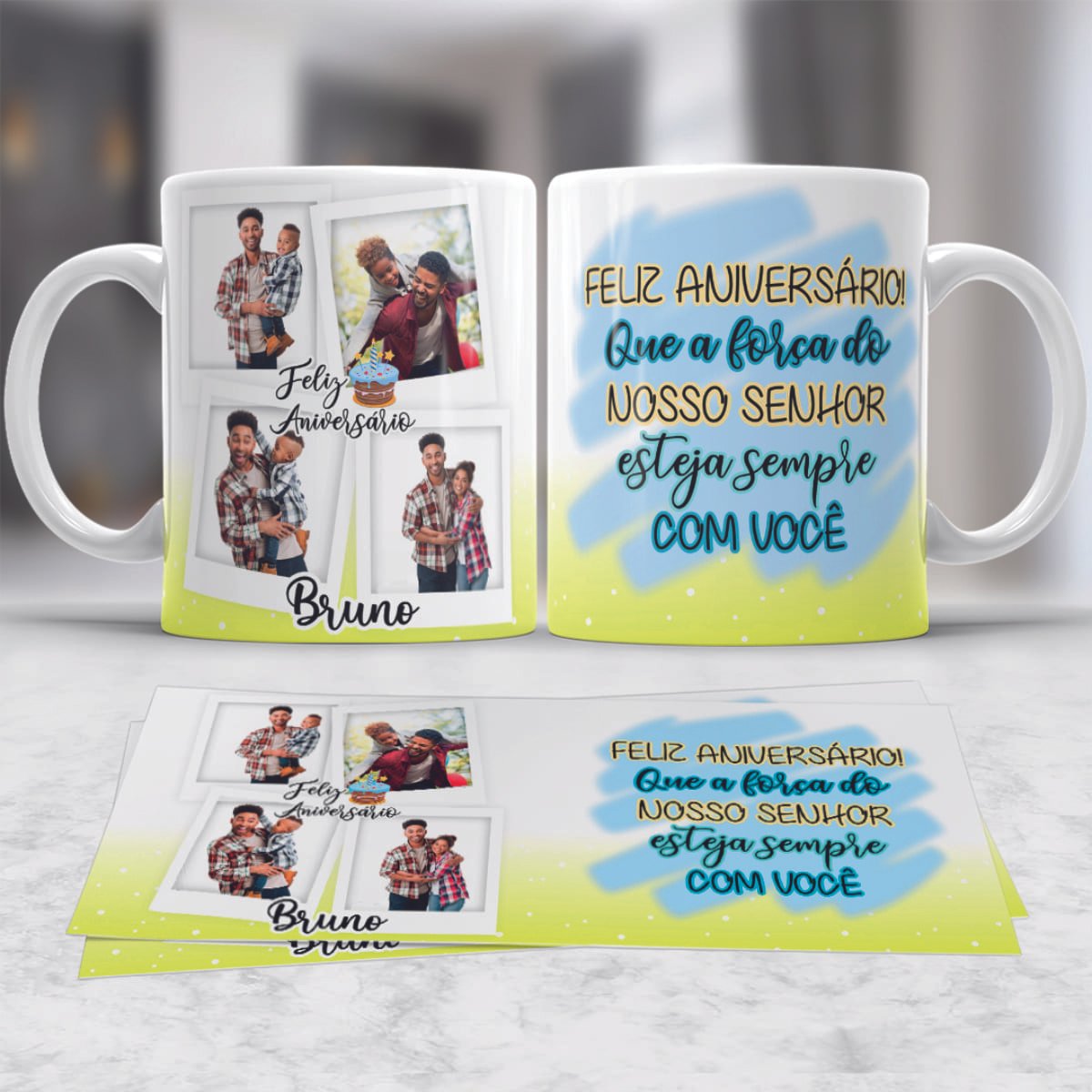 Arte Pack Aniversário 01 - Template editável para artes de festa