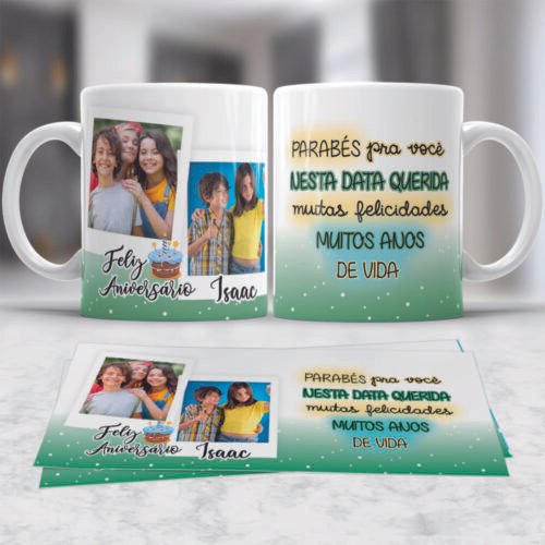 Arte Pack Aniversário 02 - Template editável para artes de festa