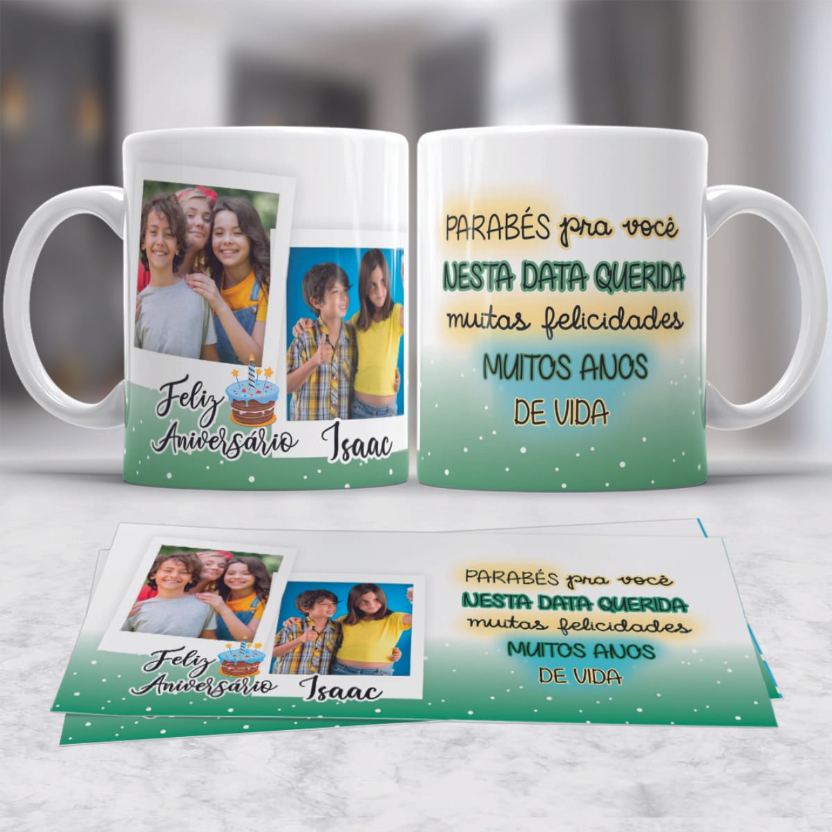 Arte Pack Aniversário 02 - Template editável para artes de festa